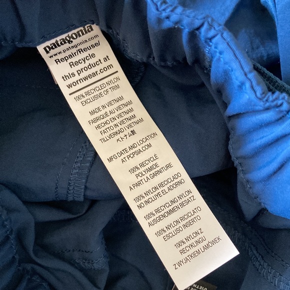 New Patagonia W's Outdoor Everyday Shorts Tidepool Blue M - Picture 6 of 11